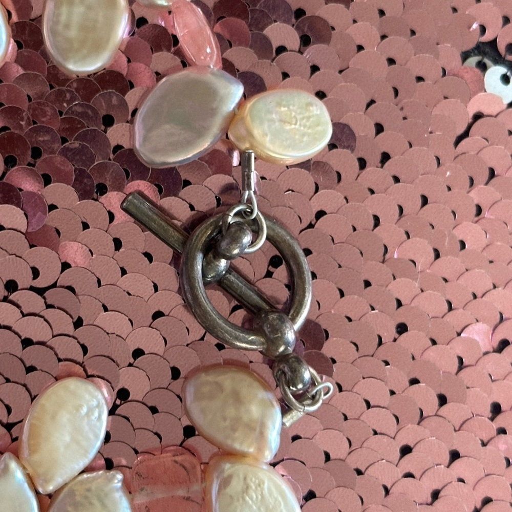 Freshwater pearl bracelet - Picture 4 of 6